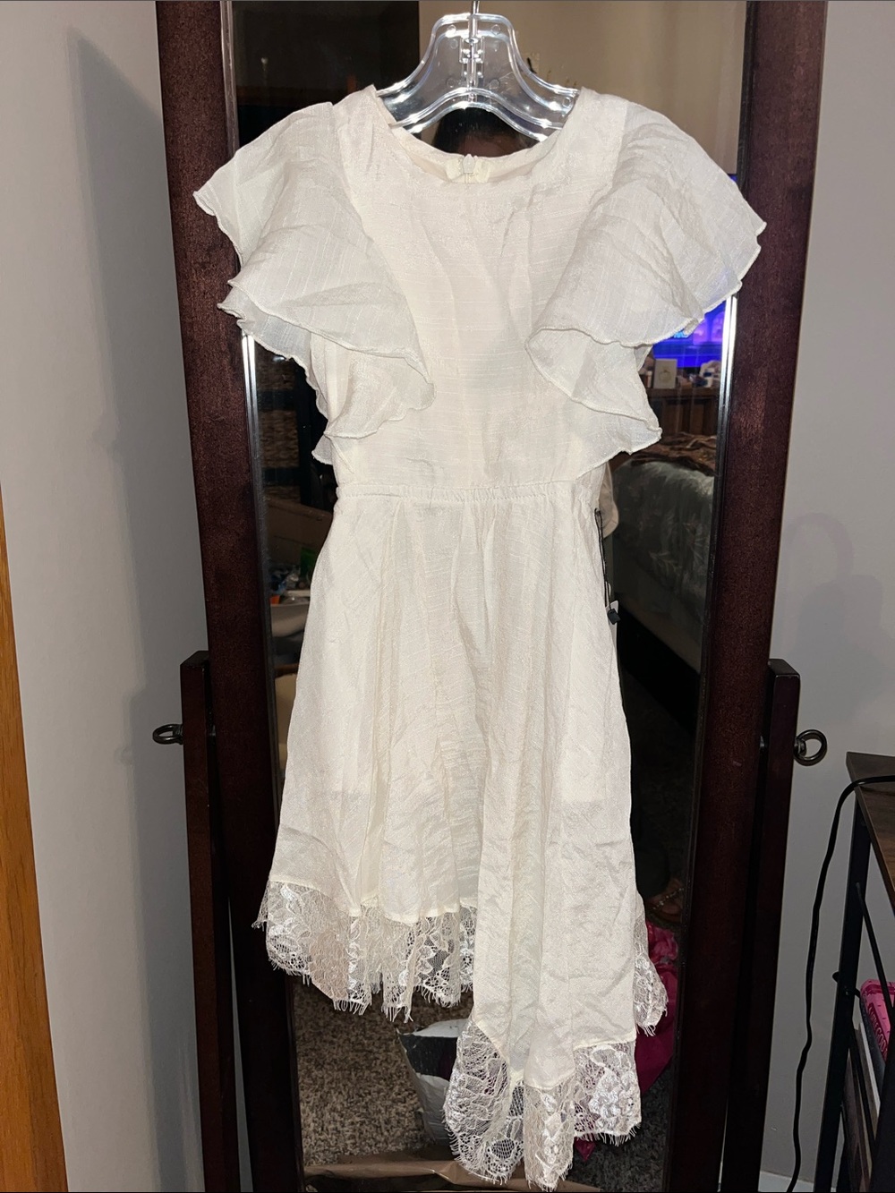 Mia Joy by Joyfolie Lakynna Dress in Gardenia